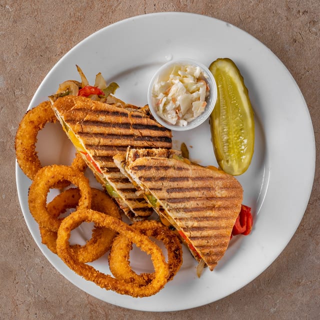 Chicken Fajita Panini.