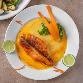 Broiled Salmon
