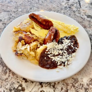 Mexican Style Chorizo & Eggs